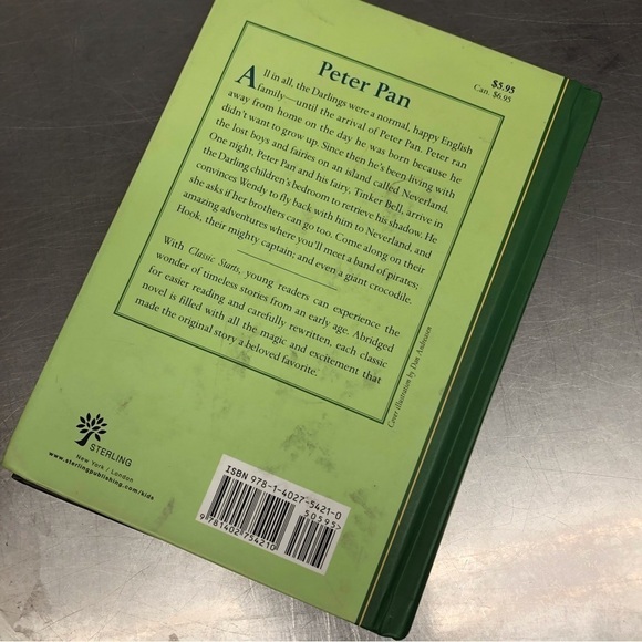 Classic Starts: Peter Pan, Hardback book. - Picture 5 of 6